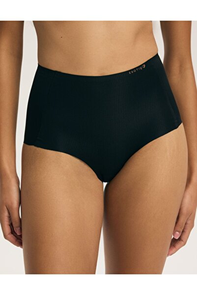 ESOTIQ Set chiloți pentru femei, pachet de 2 bucăți, talie înaltă, design invizibil, zero feel | Peria