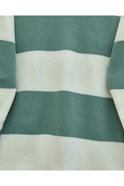 Modamorfo V-Neck Knitwear Set with Trousers - Mint