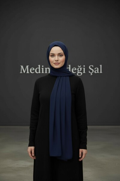 Onur Şal din mătase Medina Îmbrăcăminte Hijab Tesatura de calitate Şal femei ...