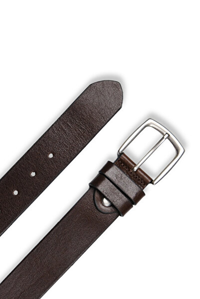 MFT Leather Design Curea pentru bărbați din piele naturală – cusătură simplă,...