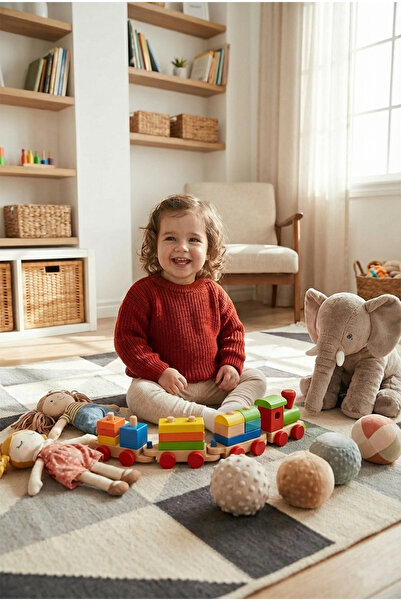 gogo bici Cocuk-Bebek Triko Bayram ve mevsimlik kazak Kazak Kiremit