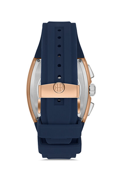 Hislon Ms151T-11Mr Functions Active Sapphire Anti-Scratch Glass Navy Blue Men's Wristwatch