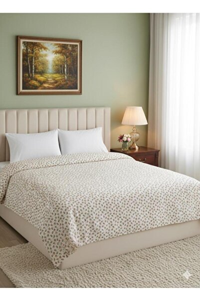 MODALİN Double Printed Pique Bedspread Daisy 200X230 cm