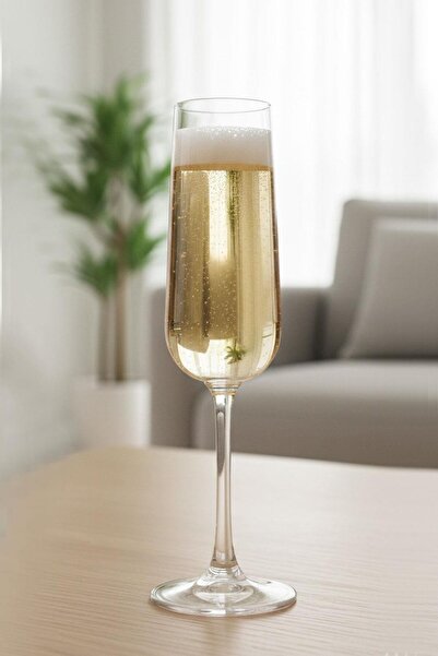 Paşabahçe 440413 كأس شمبانيا فلوت كاجوال 165 سم مكعب، مجموعة من 6 قطع