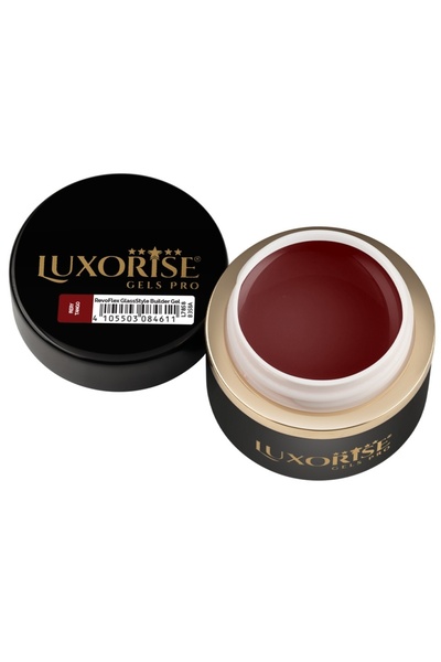 LUXORISE Construction Gel RevoFlex GlassStyle Fiery Tango 15ml