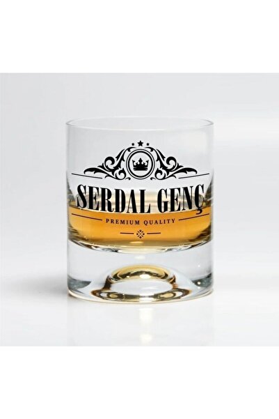 Tesbihcim Kişiye Özel isimli cam viski bardağı
