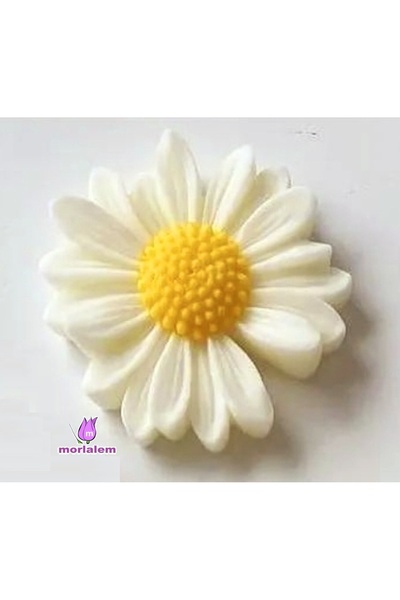 morlalem m 5,8cm Papatya Çiçek Silikon Kalıp K-1248, Taş Tozu Polyester Reçin...