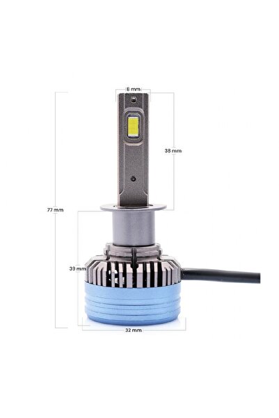 Photon Milestone H1 Black Katana 15.000 lümwn Led Xenon Far Ampulu Takımı Uyumlu