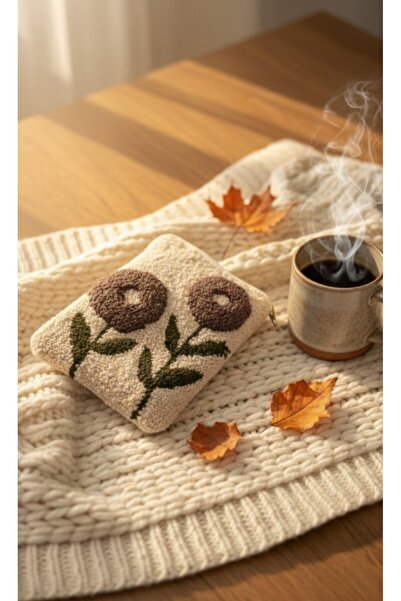 Home Tablet / Ebook Çantası – Kılıfı-punch Nakışı-el Yapımı-kitap Kılıfı