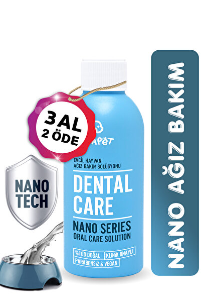 Metapet Nano Series Kedi Ağız Bakım Suyu, Ağız Kokusuna Son, Diş Bakımı ve Temizleme Spreyi