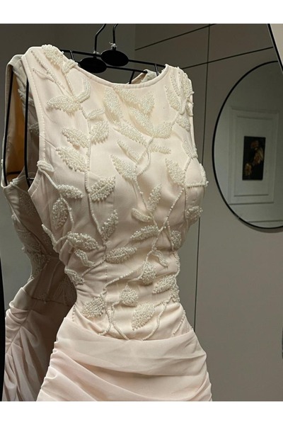 ADORA chiffon evening dress