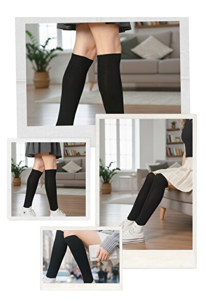 Algitsin O L A Памучни чорапи до коляното, 4 чифта