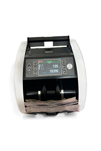 Store Karaağaç Elektronik 5 Ülke Karışık Para Sayma Makinesi TL-Dolar-Euro-St...