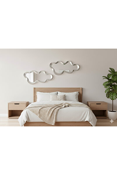 Generic Elegant mirror set with a luxurious frame, adding a touch of sophistication to any space. 100 x 49 cm