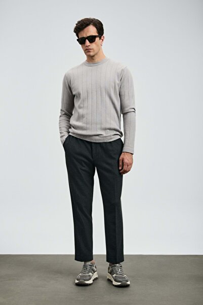 Lufian 112090155 Kent Kazak Men's Sweatshirt Gray