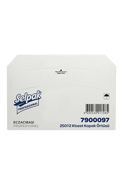 Selpak Professional Selpak Klozet Kapak Örtüsü 250'li