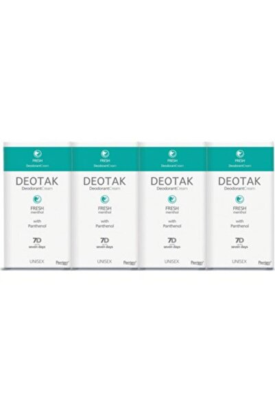 Deotak Krem Fresh Deodorant 35ml X 4 Adet