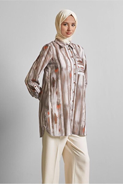 Alvina Linen Effect Tunic 45411