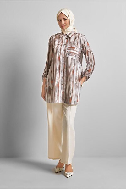 Alvina Linen Effect Tunic 45411