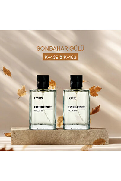 Loris Sonbahar Gülü | K-439 & K-183 Kadın Parfüm Seti