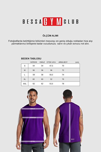 BESSA Ανδρικό μπλουζάκι No Pain No Gain με τύπωμα Μαύρο oversized Βαμβακερό αμάνικο μπλουζάκι/μπλουζάκι