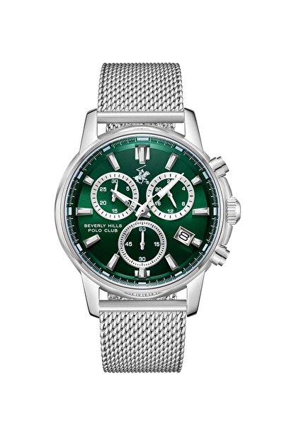 Beverly Hills Polo Club ساعة بيفرلي هيلز بولو كلوب للرجال متعددة الوظائف بمين...