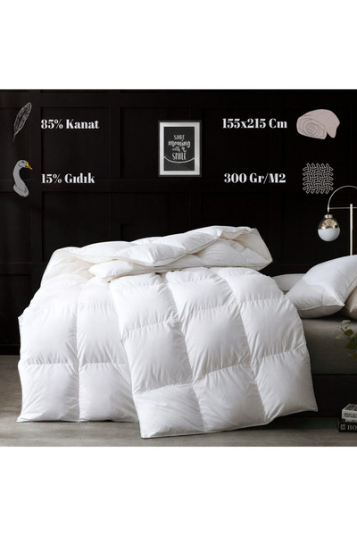 Salbace 100% Goose down Filled Single Goose down Comforter 155X215