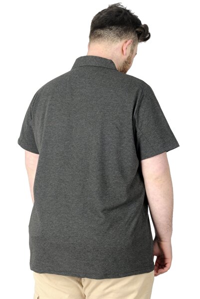 ModeXL Mode Xl Large Size T-shirt Polo 08 Meeting 22329 Anthracite