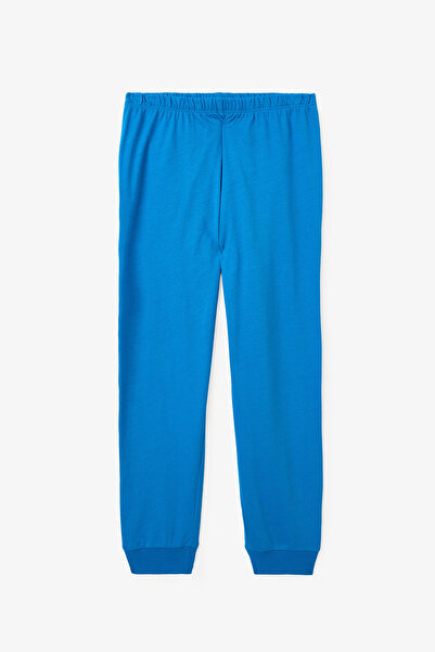 Penti Navy Blue Boys' Sonic Long Sleeve Cotton Pajama Set