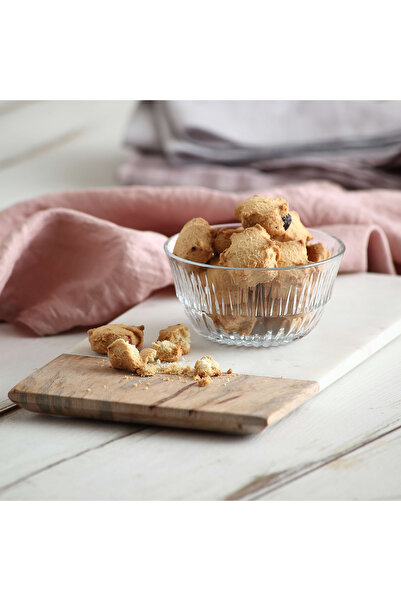 LAV Teo Cam Kahvaltı Kasesi 6'lı Küçük Boy 215 ml (Tatlı/Çerez Kasesi)