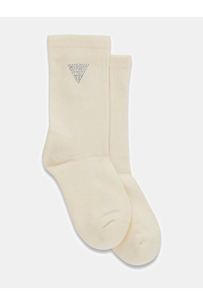 Guess Rhinestones Kadın Aktif Regular Fit Çorap