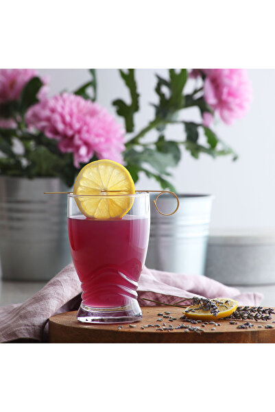 LAV Adrasan Cam Viski Bardağı 6'lı 305 ml (Meşrubat/Kokteyl Bardağı )