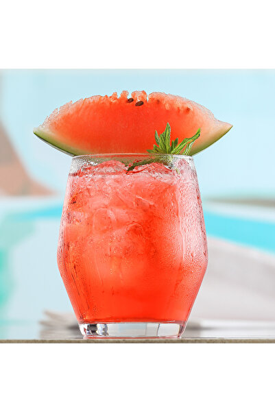 LAV Ella Cam Viski Bardağı 6'lı 370 ml (Meşrubat/Kokteyl Bardağı )