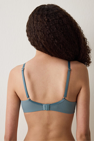 Penti Dark Gray Comfy Cozy Essentials Wirefree Triangle Bra