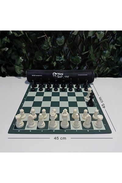 Yeni Satranç Profesyonel Satranç Takımı (95mm - 700gr - Çift Vezirli)