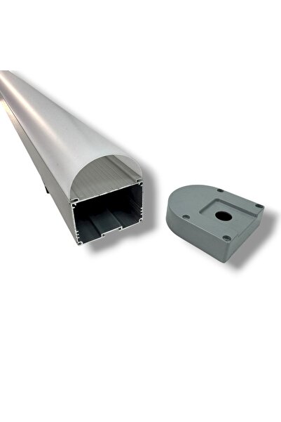 Ledarmy LED Kanal Profil Aluminyum 56x41mm sıva üstü Etanj Su Geçirmez Kasa 1...