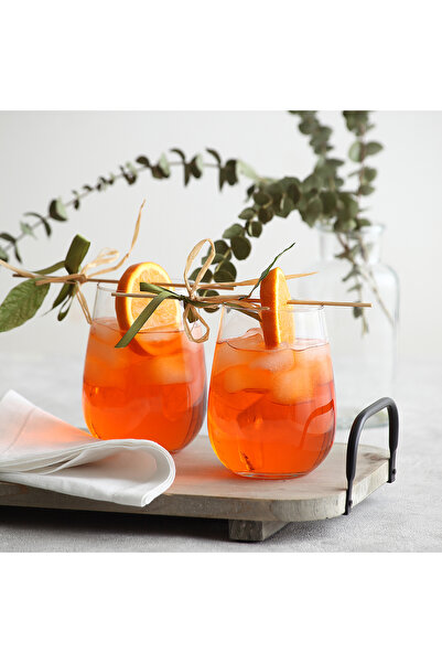 LAV طقم كؤوس زجاجية من غايا 6 قطع سعة 590 مل (كؤوس للنبيذ الأحمر، أكواب للكوك...