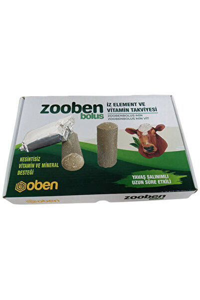 zooben Büyükbaş (İnek/Düve) Bolus 110 gr x 12 Adet Bolus (KUTU 12 ADET)