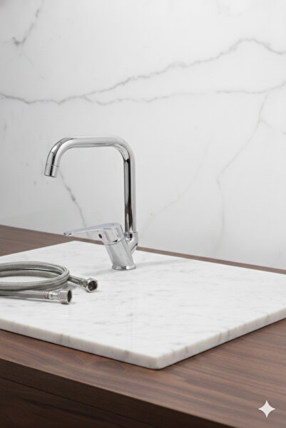 ERTİ ARMATÜR Erti Lux Delta Kitchen Sink Faucet with 5 Years Warranty