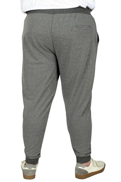 ModeXL Anthracite Mode XL Large Size Recycle Shock Sweatpants - B20507