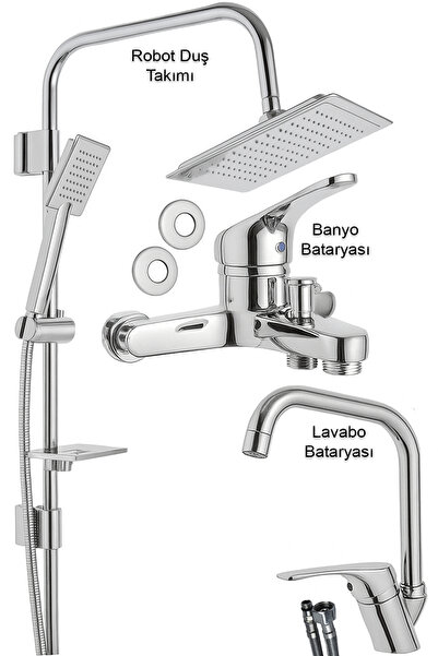 ERTİ ARMATÜR Erti Lux Delta Kitchen Sink Faucet with 5 Years Warranty