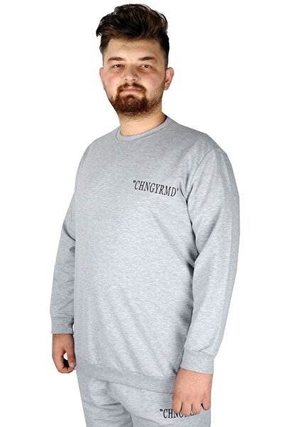 ModeXL Μοντέρνο μπλουζάκι αθλητικής φόρμας μεγάλου μεγέθους Xl Chngyrmd 21206 Grimelanj