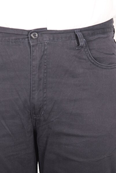 ModeXL Mode Xl Plus Size Men's Gabardine Trousers 21001 Navy Blue