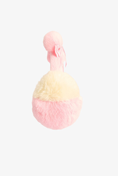 Penti Pink Girl's Candy Soft Textured Headphones