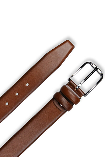 MFT Leather Design Genuine Leather Classic Belt - 3.5 cm Tan |   Tiguan 7565