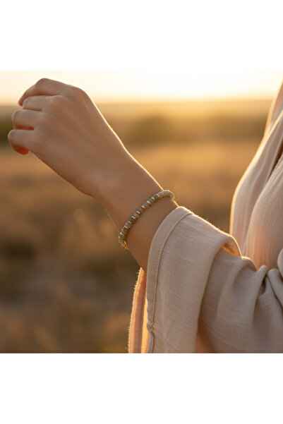 SUMRA سوار من الأحجار الطبيعية المعتمدة من الأفنتورين والهيماتيت SPF-A-077