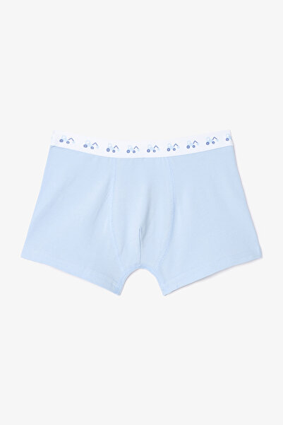 Penti Jungen-Boxershorts aus Baumwolle mit Auto-Muster und normaler Taille, 2er-Pack