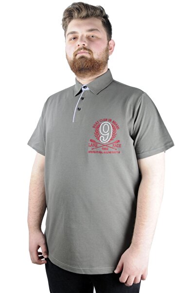 ModeXL Модель Xl Чоловіча футболка Polo Boat Club 22301 Хакі