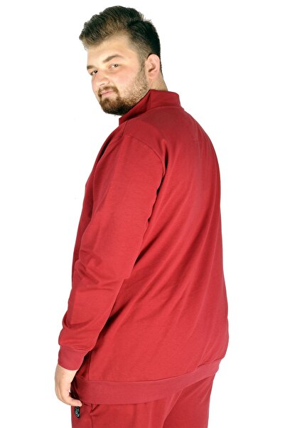ModeXL Mode Xl Large Size Tracksuit Top 2ip Choose Your Mode 21202 Claret Red