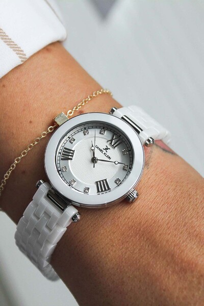 Daniel Klein Dk443646 Women's Watch with Ceramic Band
